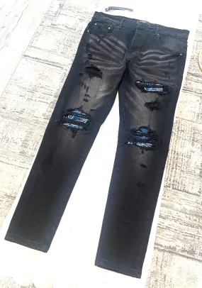 AMIRI DISTRESSED DENIM JEANS