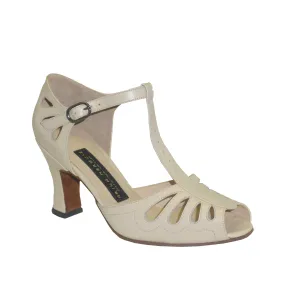 AN: Costillas Sample Color: Stitched Bone Leather | 3.0 1940s | MED | Suede Sole | Limited Edition