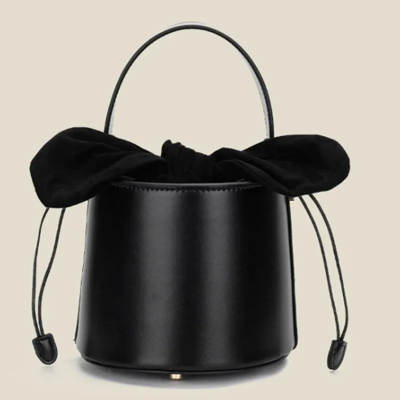 Anais Bow Top Bucket Tote