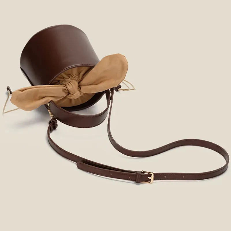 Anais Bow Top Bucket Tote