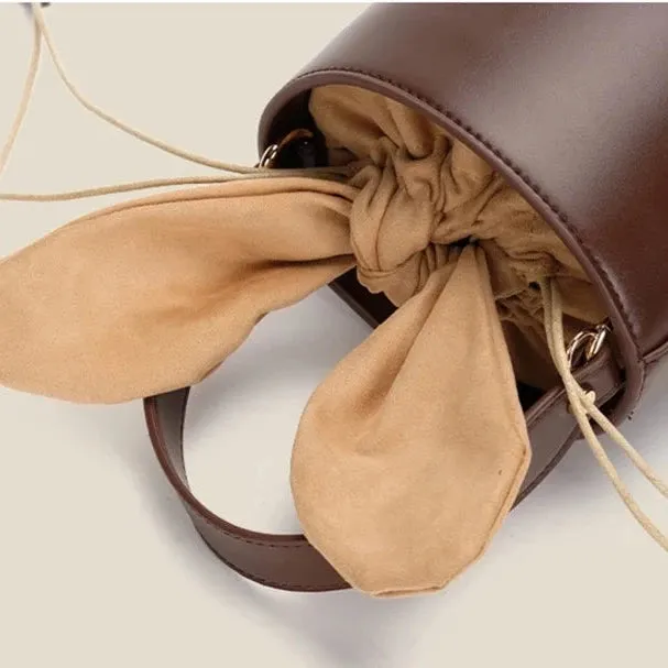 Anais Bow Top Bucket Tote