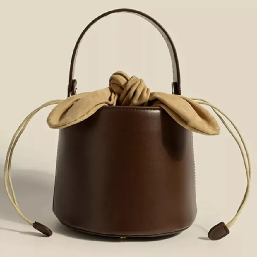 Anais Bow Top Bucket Tote