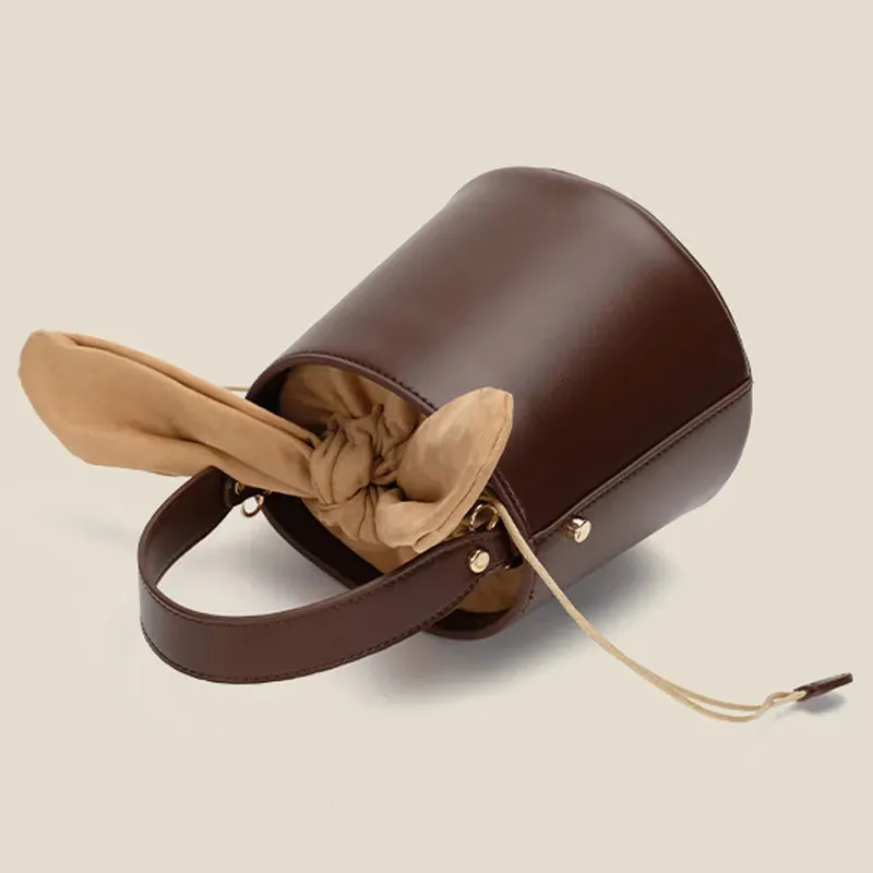 Anais Bow Top Bucket Tote