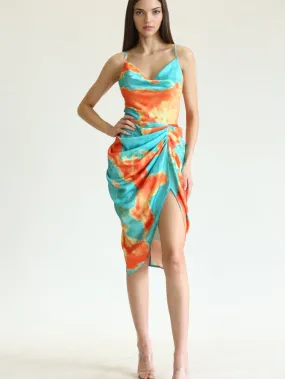 Anatasia Abstract Dress