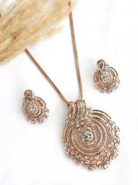 Anayra Pendant Earrings Set