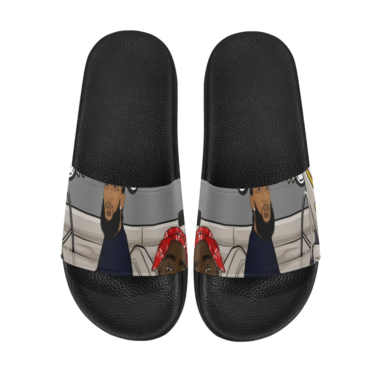 ANGEL OF THE HOOD Men's Slide Sandals