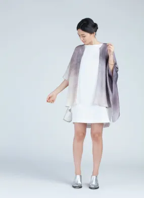 angle open back dress