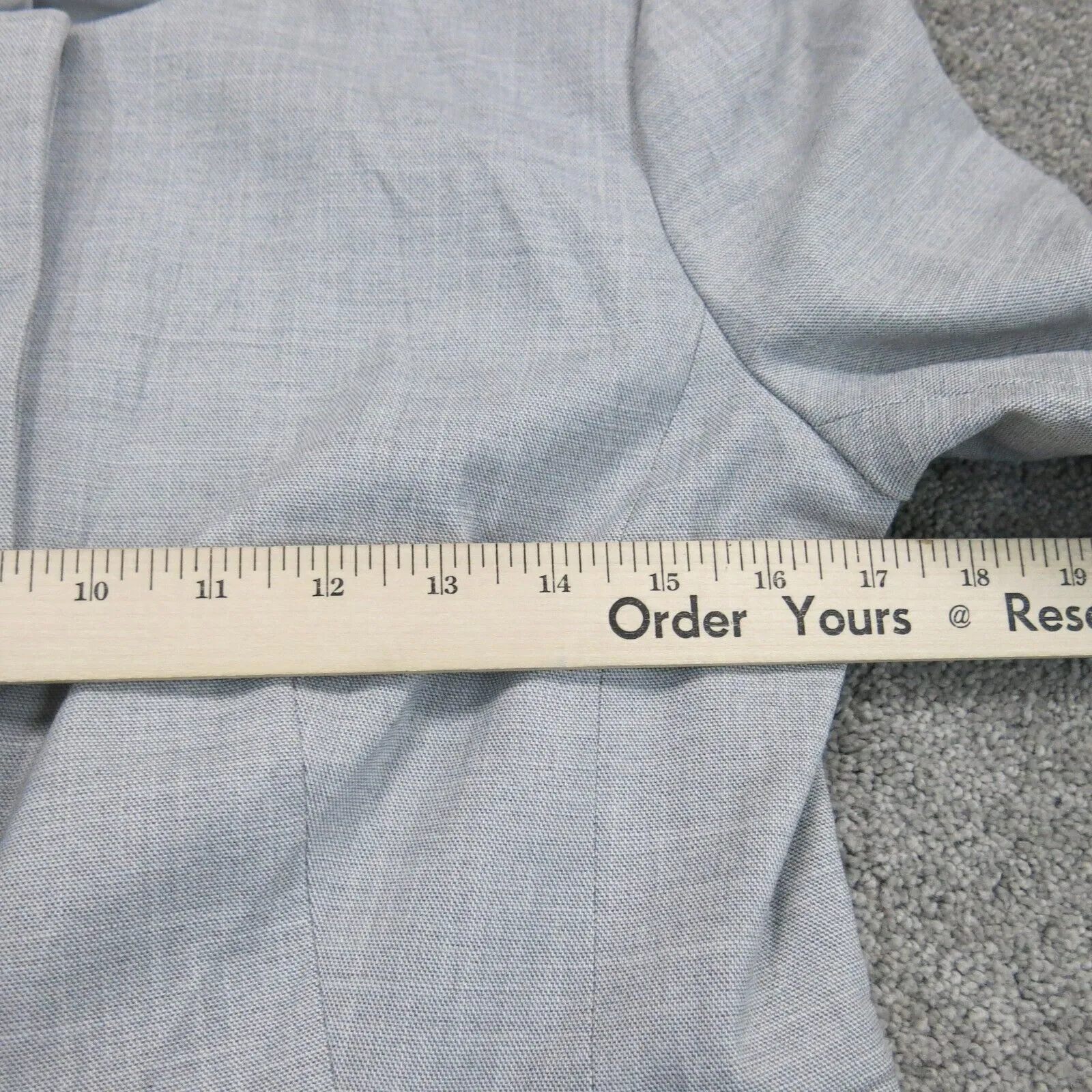 Ann Taylor Womens Blazer Coat Jackets Long Sleeves Front Pockets White Size 4