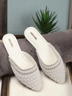 Anouk Women Embellished Ethnic Ballerinas Flats