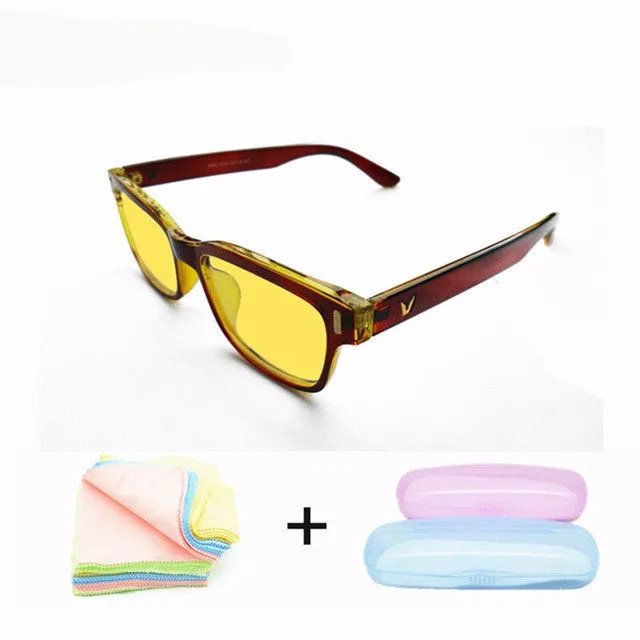 Anti Blue Rays Gaming Glasses with 100% UV400 Radiation-resistant