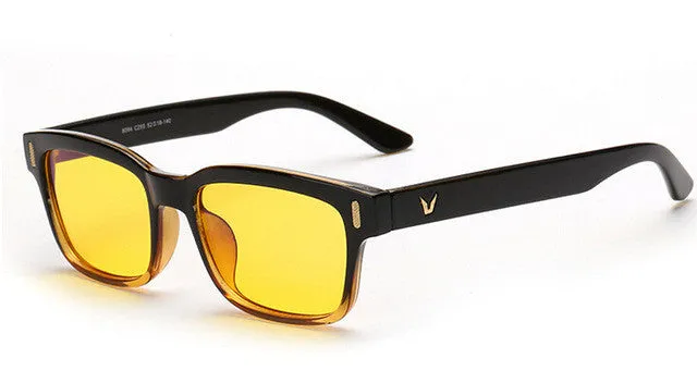 Anti Blue Rays Gaming Glasses with 100% UV400 Radiation-resistant
