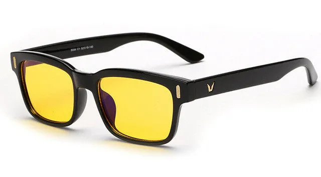 Anti Blue Rays Gaming Glasses with 100% UV400 Radiation-resistant