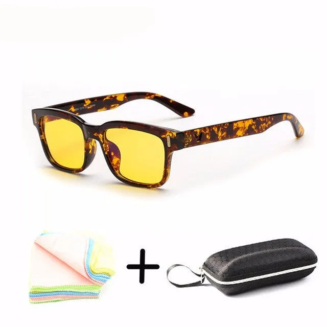 Anti Blue Rays Gaming Glasses with 100% UV400 Radiation-resistant