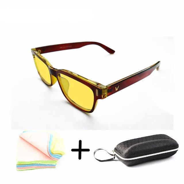 Anti Blue Rays Gaming Glasses with 100% UV400 Radiation-resistant