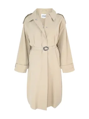 Apparis Ozzy Trench Coat in Sandstone