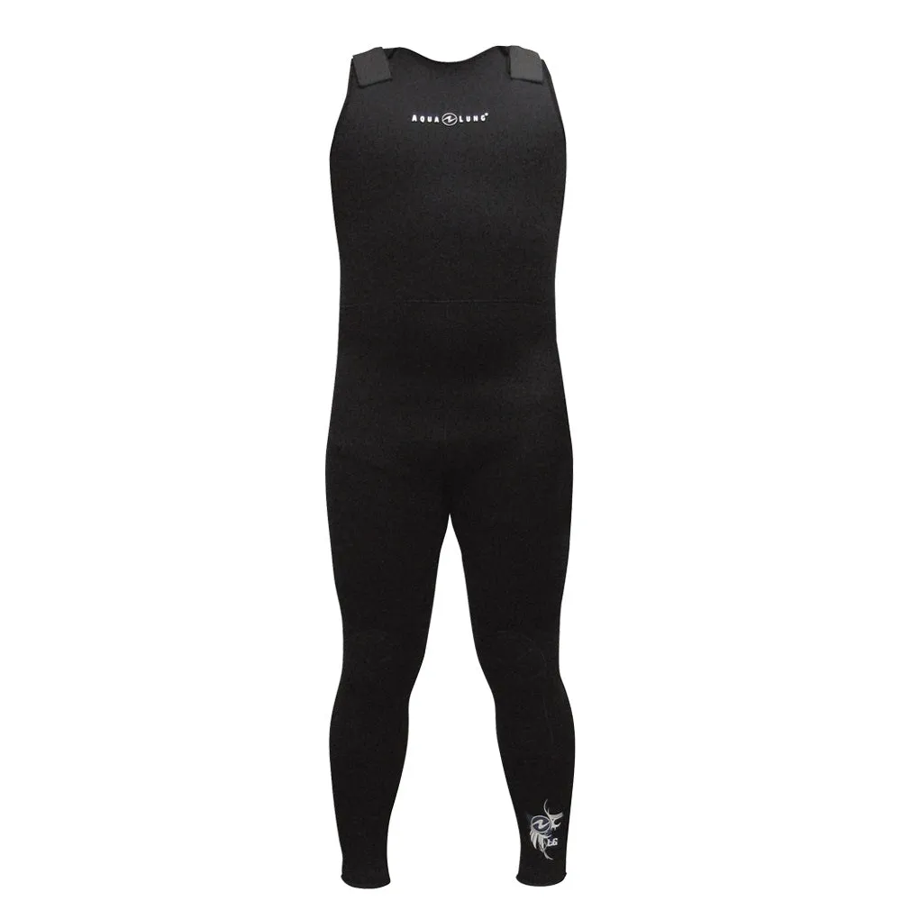 Aqua Lung 6.5mm Farmer John Men's Suit, Black
