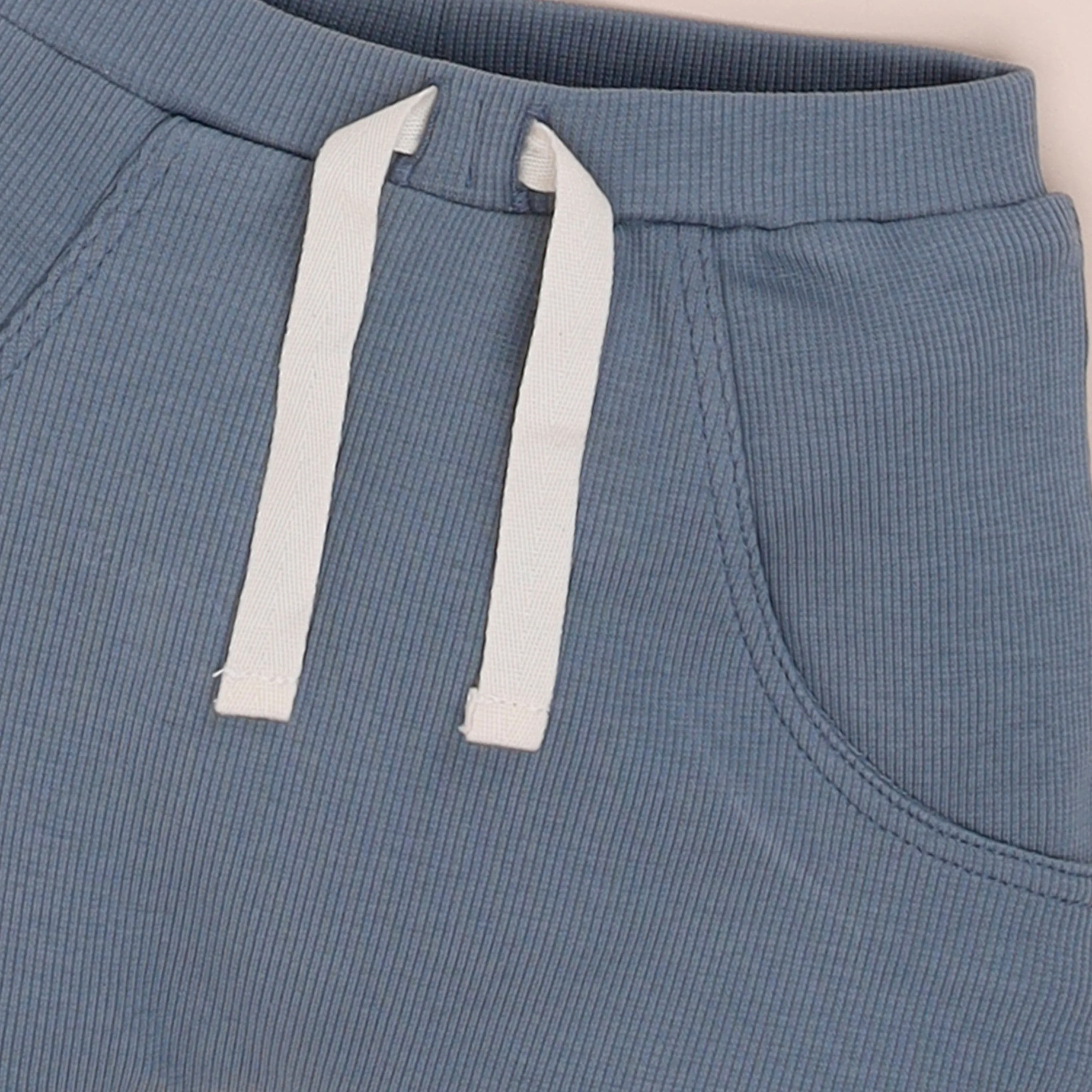 Aqua Organic Drawstring Shorts