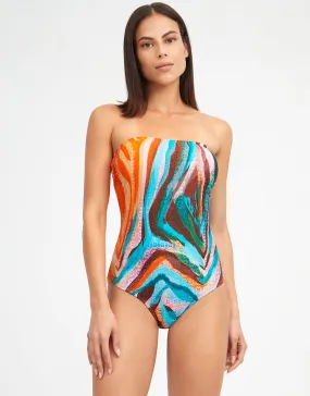 Aquarelle Bandeau Swimsuit