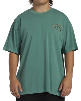 Arch Wave T-Shirt in Billiard