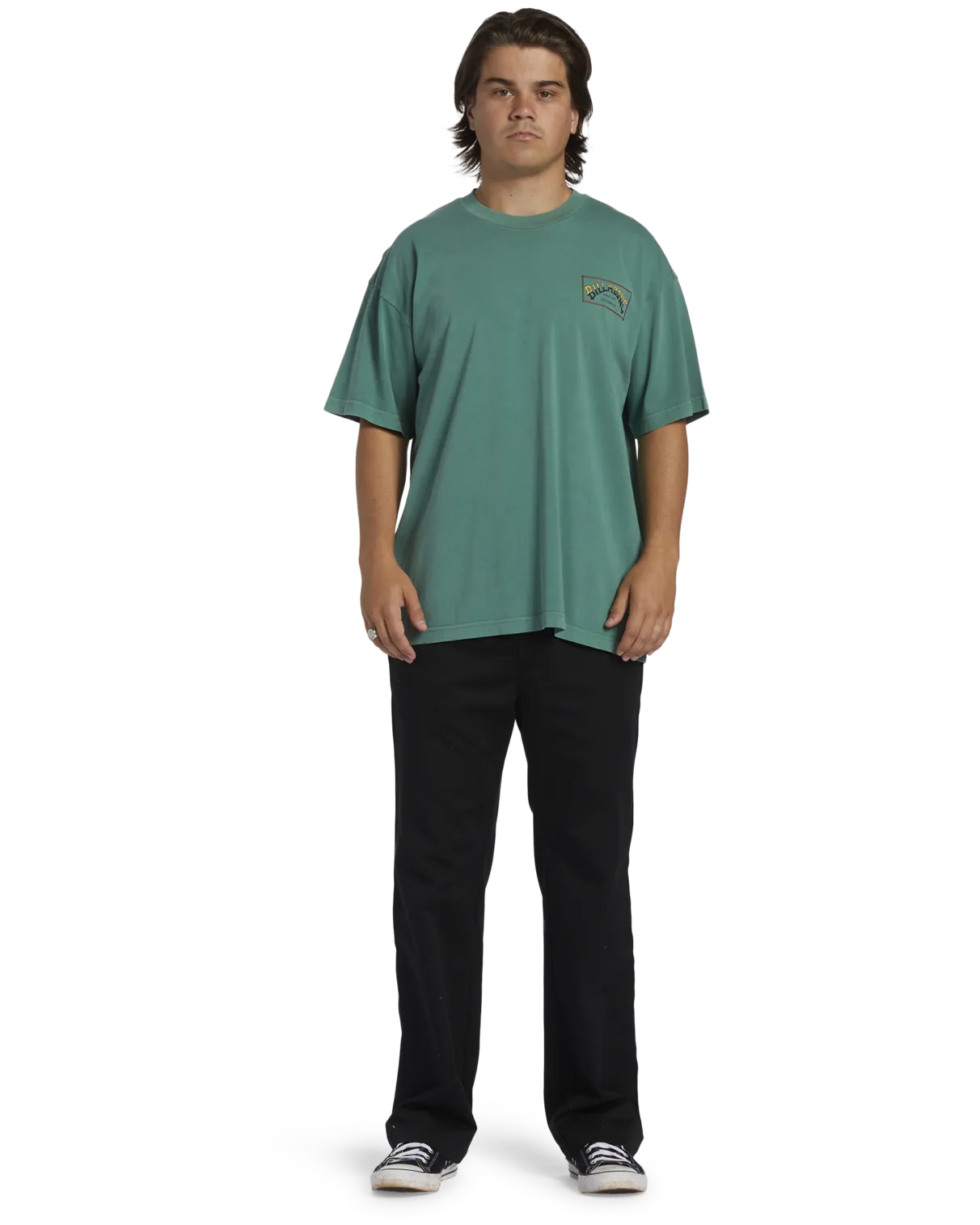 Arch Wave T-Shirt in Billiard