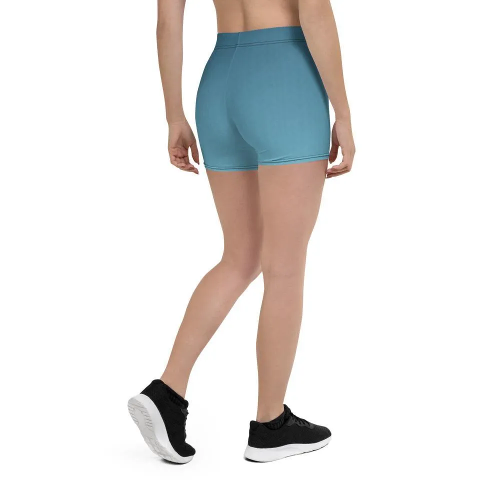 Arctic Sky Ombre Low Waist Shorts