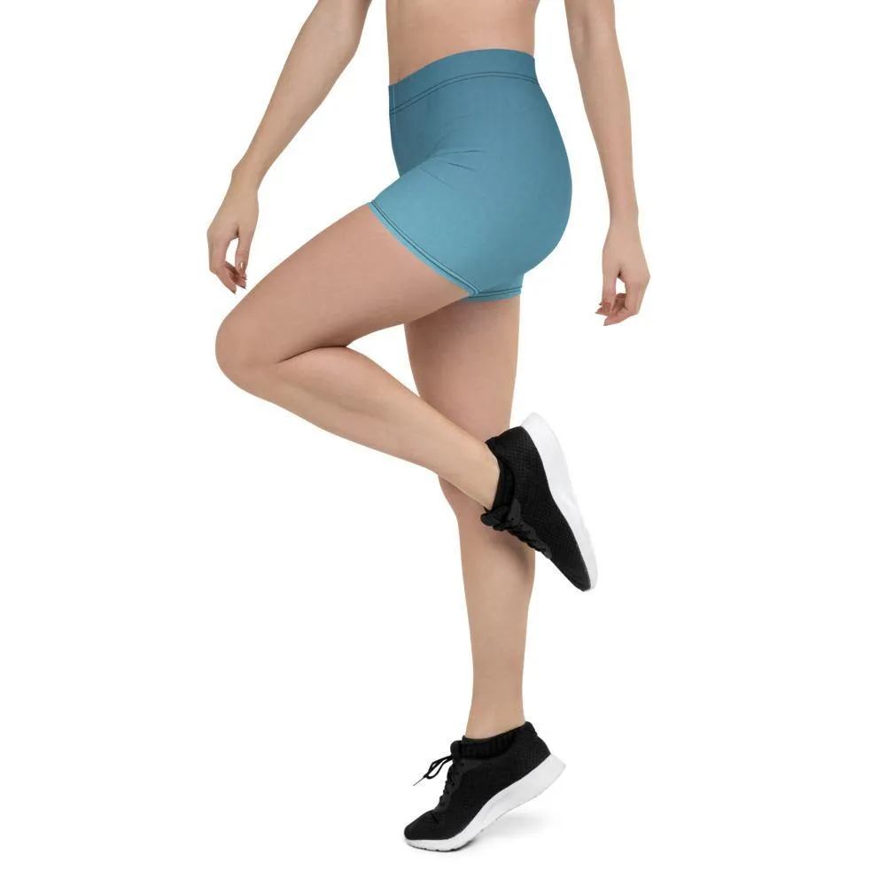 Arctic Sky Ombre Low Waist Shorts
