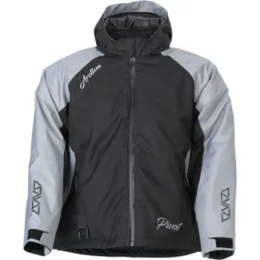 Arctiva Women's Pivot 5 Hooded Snowmobile Jacket Gray