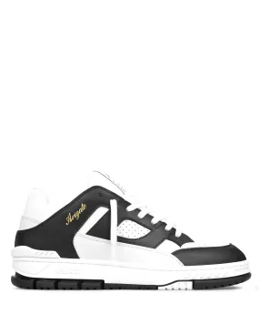 Area Lo Sneaker White/Black Leather