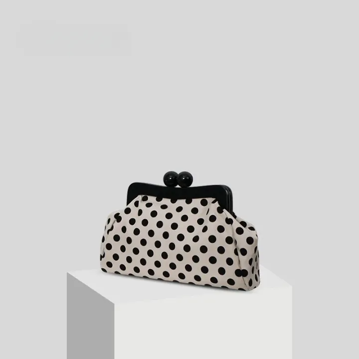 Arie Polka Dot Clutch Purse