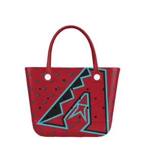Arizona Diamondbacks MLB Big Logo Mini Print Tailgate Tote Bag (PREORDER - SHIPS MID MARCH)