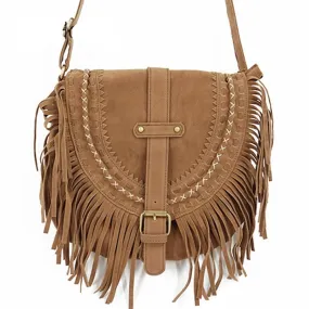 Arizona's Fringed Messenger Bag