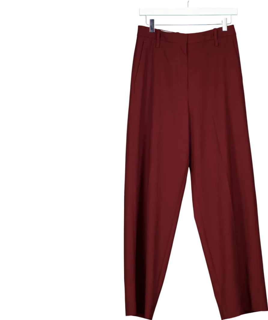 Arket Brown Tailored Trousers UK 8