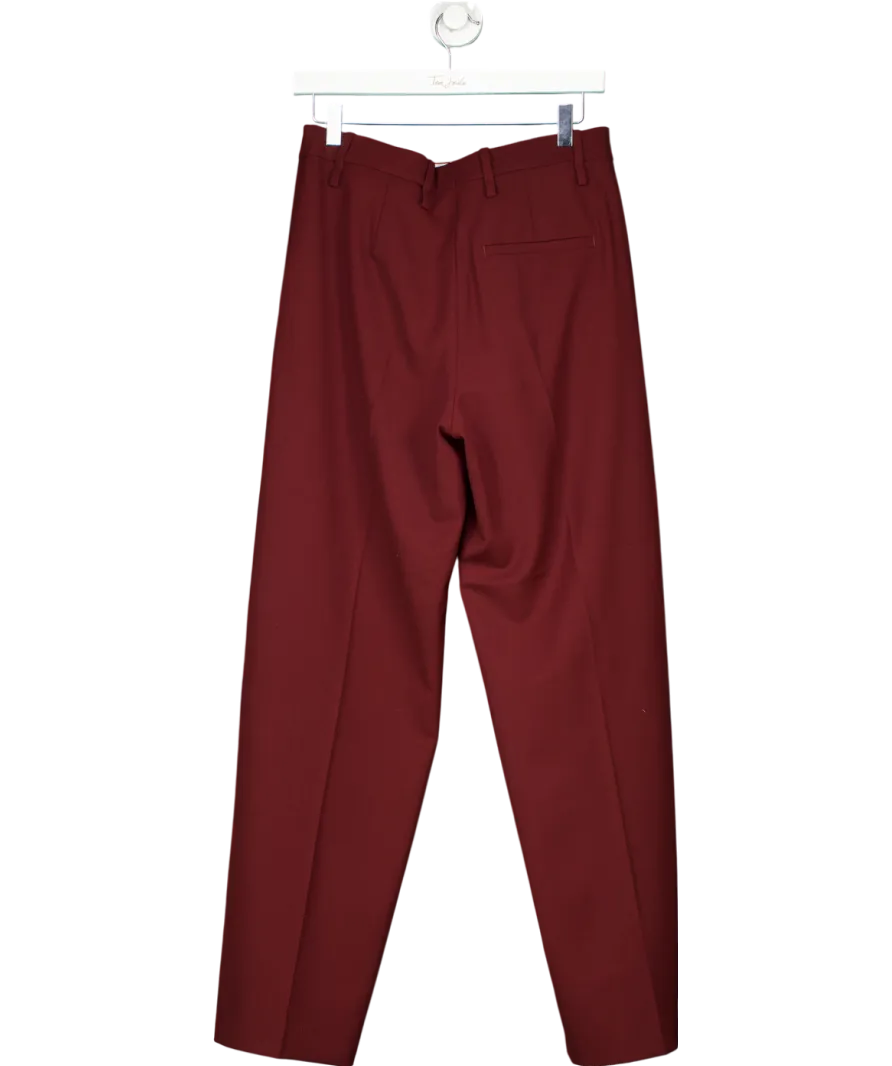 Arket Brown Tailored Trousers UK 8