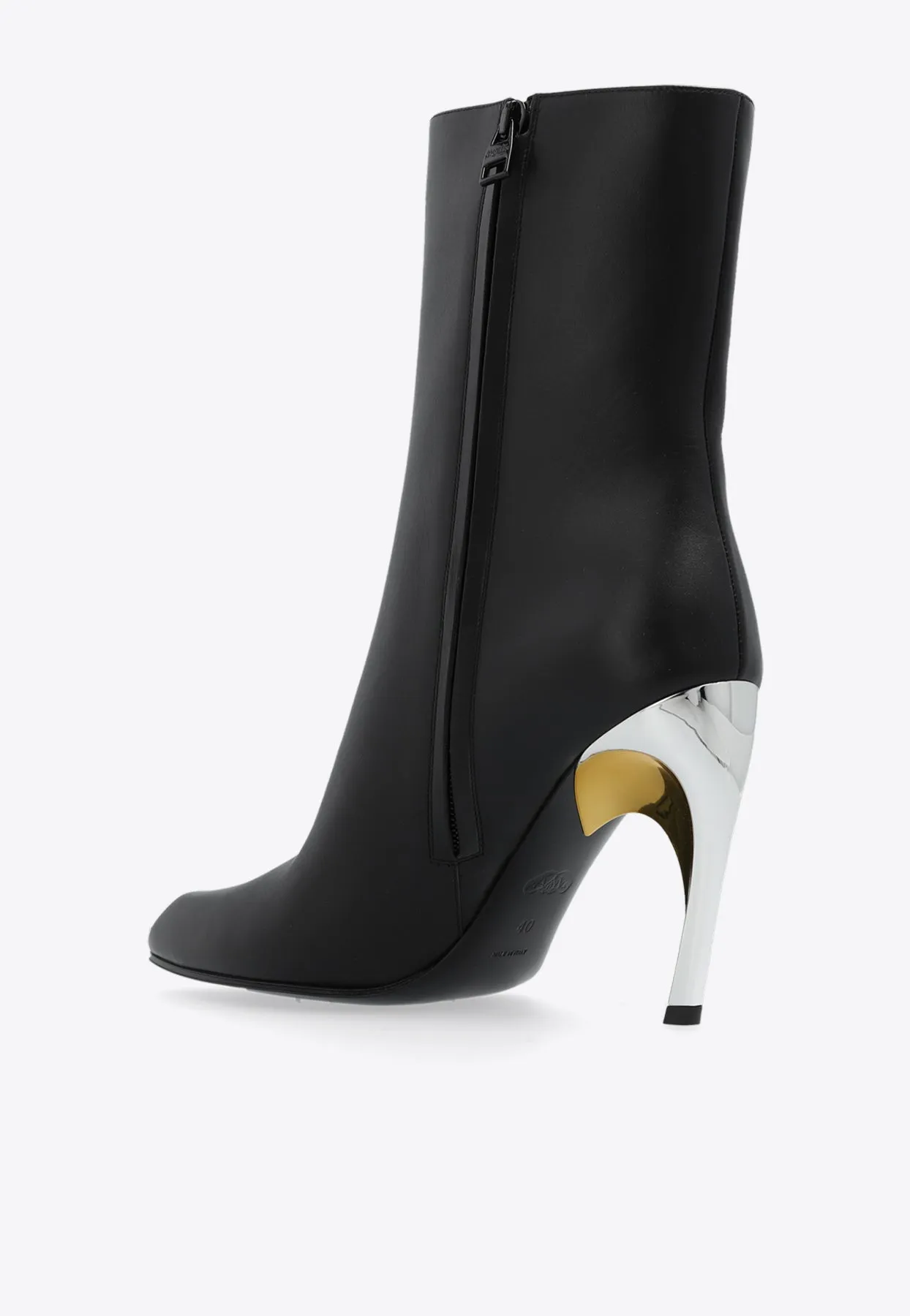 Armadillo 95 Leather Ankle Boots