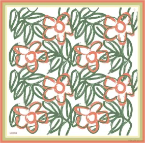 Armine Mira Floral Silk Scarf #34