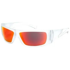 Arnette Men's Sunglasses - Red Mirror Lens Rectangular Plastic Frame | AN4286 26346Q
