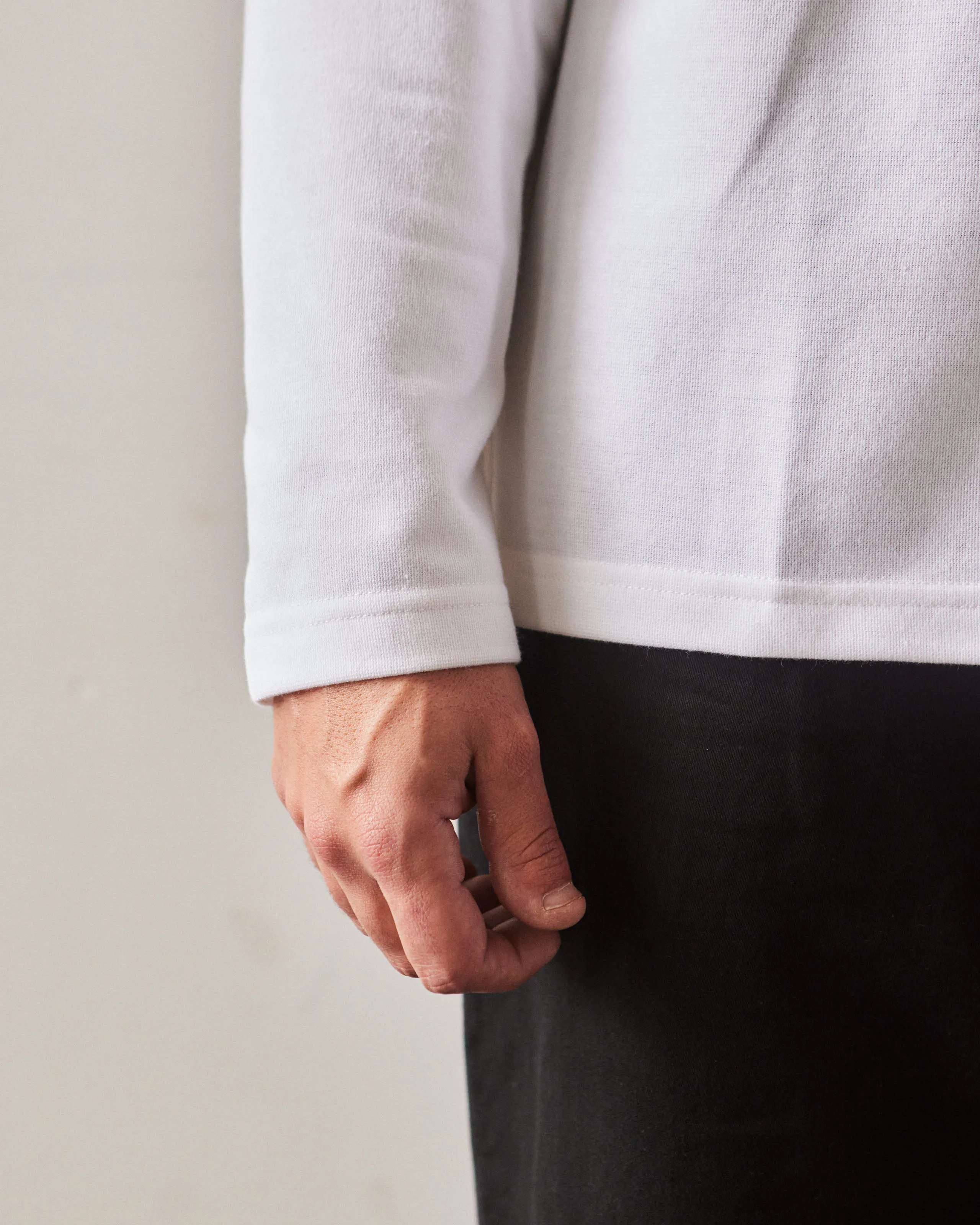 Arpenteur Orlo L/S Tee, White