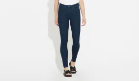 Asa | Mid Rise Skinny - Solid Navy