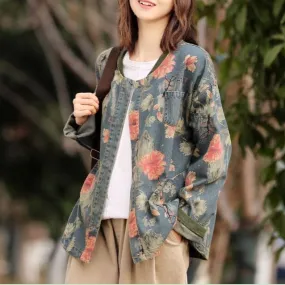 Ashra Washed Denim Jacket