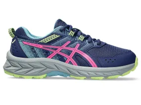 ASICS JUNIOR PRE VENTURE 9 GS DEEP OCEAN/HOT PINK