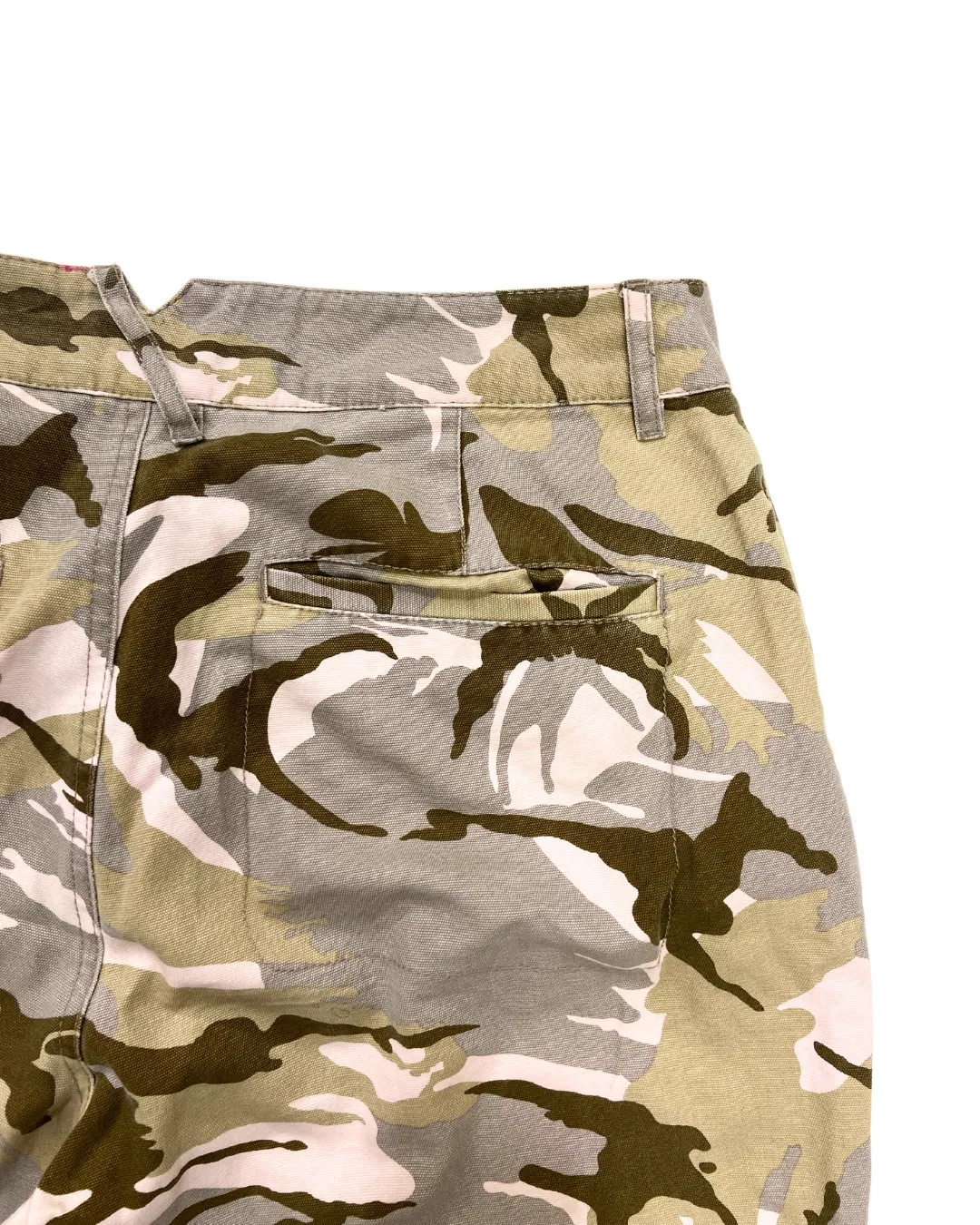 ASOS Camouflage Cropped Cargo Trousers