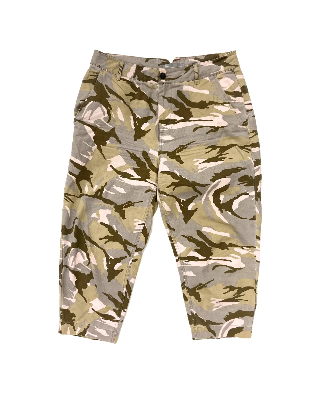 ASOS Camouflage Cropped Cargo Trousers