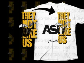 ASU Hornets They Not Like Us Png Digital Download