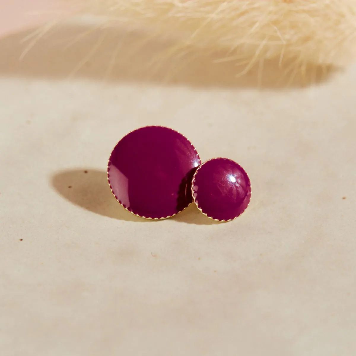 Atelier Brunette - Gem Buttons - Dahlia 12mm