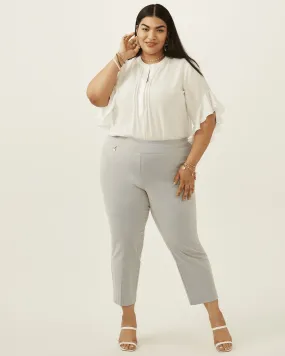 Aubrey Ruffle Sleeve Blouse | NEW IVORY