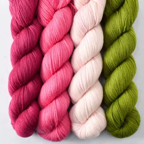 Aubusson, Sweet Pea, Sugar, Dragon Claw - Yummy 2-Ply Quartet