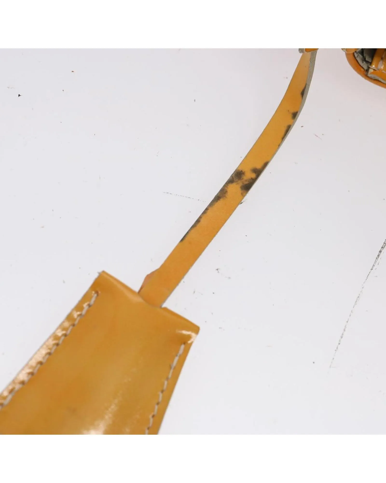 Authentic Louis Vuitton Lockit Handbag Yellow Monogram Empreinte Leather