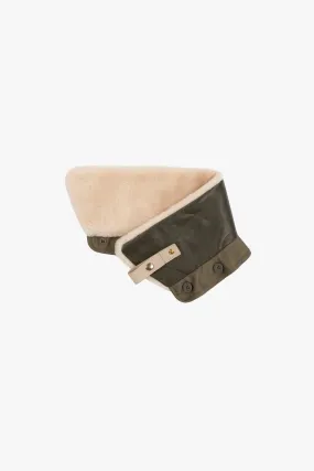 Aviator Collar - Blush / Dark Olive