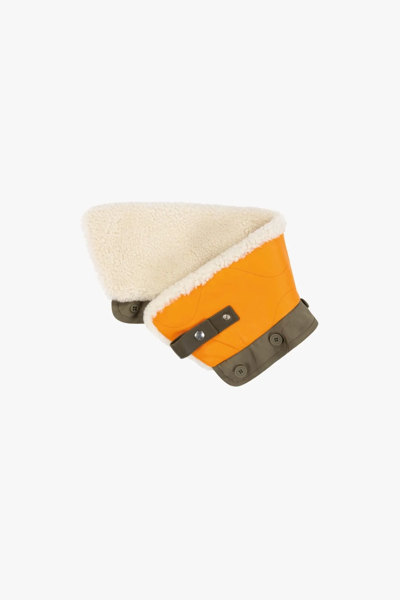 Aviator Collar - Natural / Orange