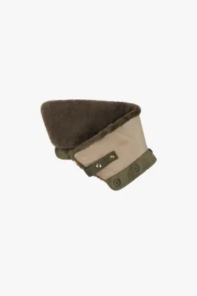Aviator Collar - Olive / Stone
